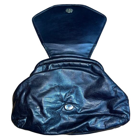 Fifth Avenue Vintage Leather Bag Snakeskin Convertible - Picture 4 of 10